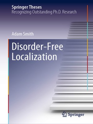 cover image of Disorder-Free Localization